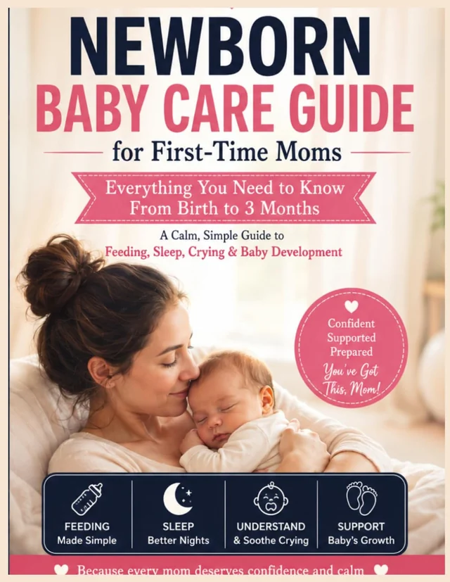 Newborn baby care guide book cover thumbnail