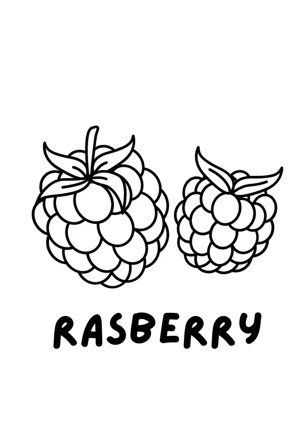 Coloring the Fruit for Kids sample page preview